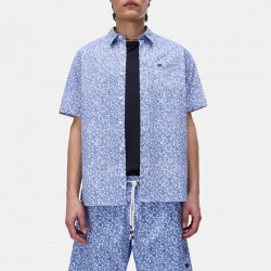 NAPAPIJRI ΠΟΥΚΑΜΙΣΟ G-ELIOR RELAXED FIT ALLOVER PRINT ΣΙΕΛ