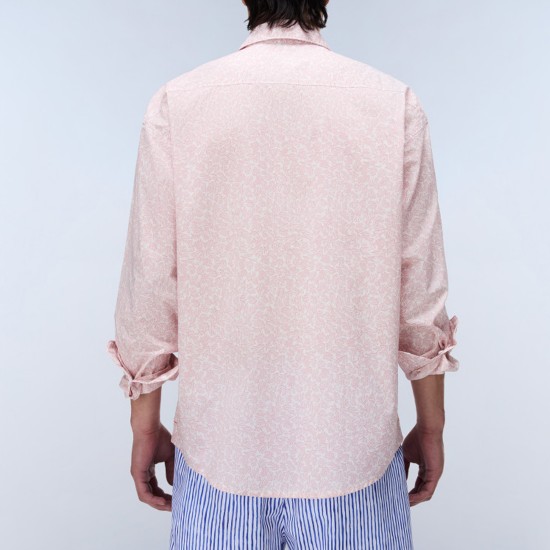 NAPAPIJRI ΠΟΥΚΑΜΙΣΟ G-ELIOR RELAXED FIT ALLOVER PRINT ΡΟΖ