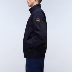 NAPAPIJRI ΜΠΟΥΦΑΝ ΛΕΠΤΟ A-GIOVI REGULAR FIT ΜΠΛΕ