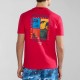 NAPAPIJRI T-SHIRT S-GRAS REGULAR FIT ΚΟΚΚΙΝΟ NAPAPIJRI T-SHIRT S-GRAS REGULAR FIT ΚΟΚΚΙΝΟ