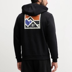 NAPAPIJRI ΦΟΥΤΕΡ B-GUIDE RELAXED FIT ΜΕ ΚΟΥΚΟΥΛΑ ΜΑΥΡΟ
