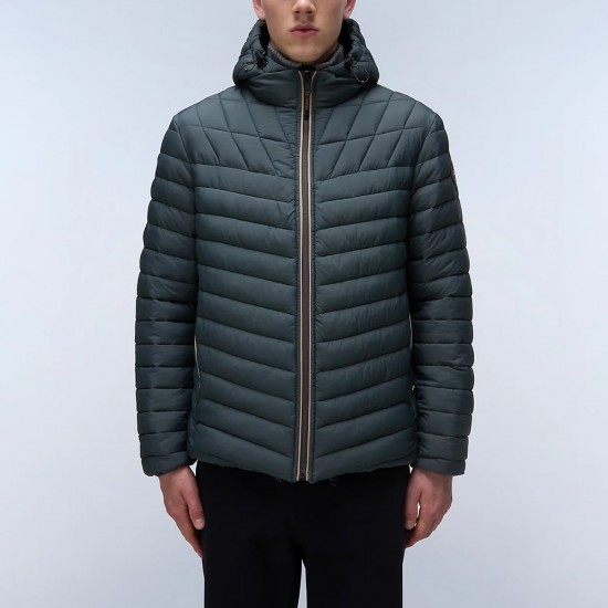 NAPAPIJRI ΜΠΟΥΦΑΝ A-LAPAZ REGULAR FIT ΜΕ ΚΟΥΚΟΥΛΑ ΛΑΔΙ