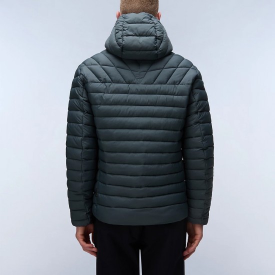 NAPAPIJRI ΜΠΟΥΦΑΝ A-LAPAZ REGULAR FIT ΜΕ ΚΟΥΚΟΥΛΑ ΛΑΔΙ