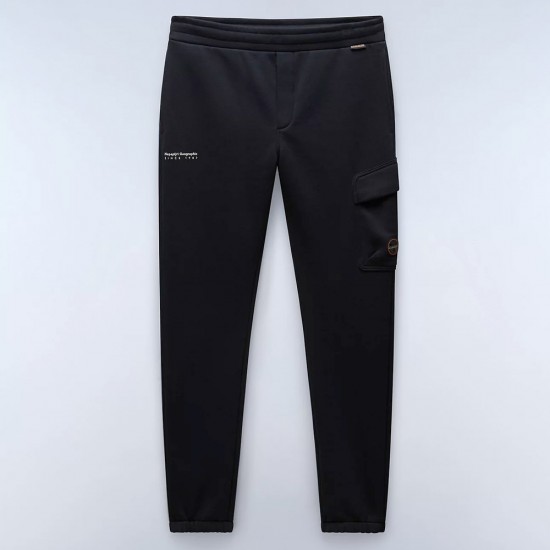 NAPAPIJRI ΠΑΝΤΕΛΟΝΙ ΦΟΡΜΑ M-BADGE CARGO REGULAR FIT ΜΑΥΡΟ NAPAPIJRI ΠΑΝΤΕΛΟΝΙ ΦΟΡΜΑ M-BADGE CARGO REGULAR FIT ΜΑΥΡΟ