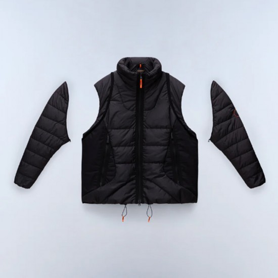 NAPAPIJRI ΜΠΟΥΦΑΝ A-BIEZ MODULAR PUFFER LOOSE PREMIUM ΜΑΥΡΟ