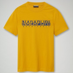 Κοντομάνικο T-Shirt SOLANOS Napapijri (κίτρινο)