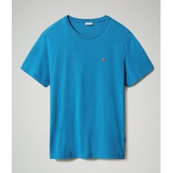 T-Shirt SALIS C SS Napapijri (μπλε ρουά)