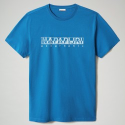 Napapijri T-Shirt SALLAR  μπλε ρουά