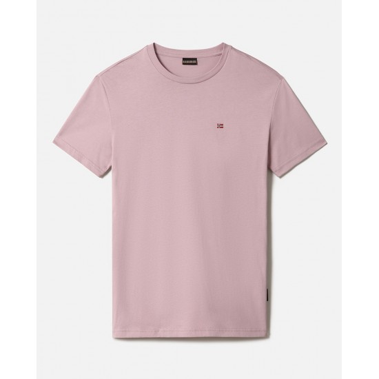 Napapijri T-Shirt SALIS C SS 1 ροζ Napapijri T-Shirt SALIS C SS 1 ροζ