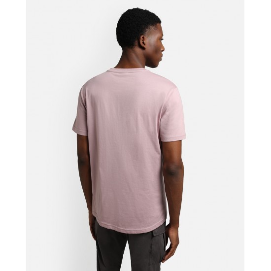 Napapijri T-Shirt SALIS C SS 1 ροζ Napapijri T-Shirt SALIS C SS 1 ροζ