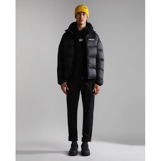 Napapijri  Μπλούζα μακρυμάνικη S BOX μαυρο