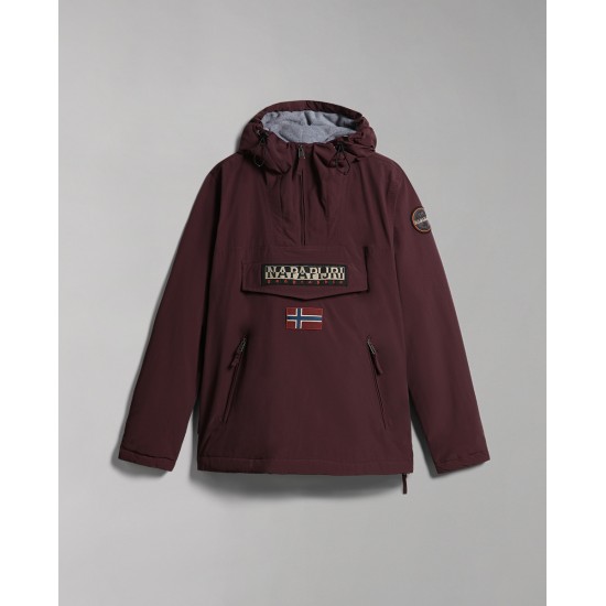 Napapijri Jacket Rainforest Pocket 2 μπορντο Napapijri Jacket Rainforest Pocket 2 μπορντο