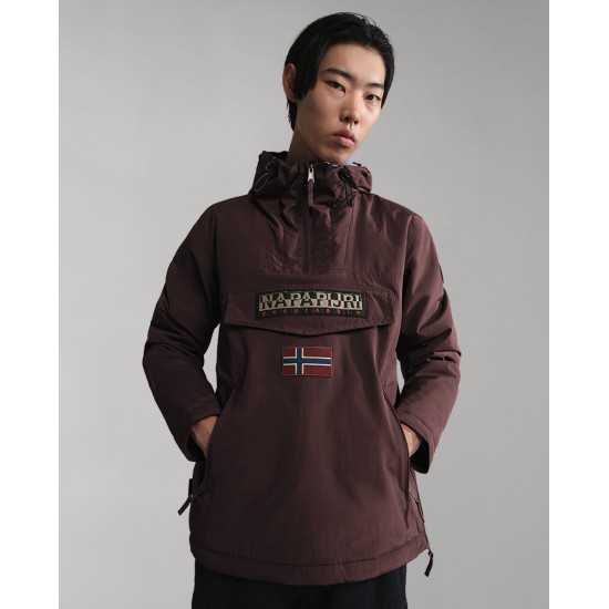 Napapijri Jacket Rainforest Pocket 2 μπορντο Napapijri Jacket Rainforest Pocket 2 μπορντο