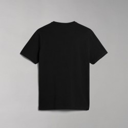  T-Shirt Ice NAPAPIJRI (μαύρο)