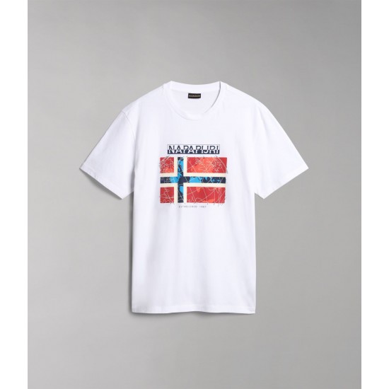 NAPAPIJRI T-Shirt Guiro λευκό