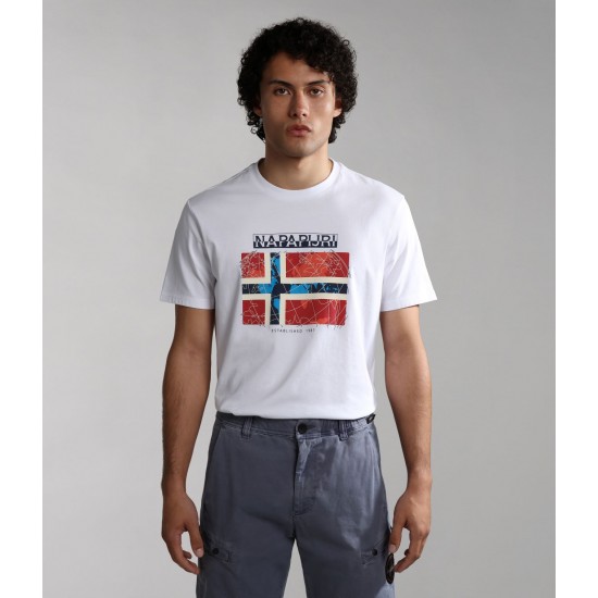 NAPAPIJRI T-Shirt Guiro λευκό