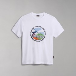 T-Shirt Sangay NAPAPIJRI (λευκό)