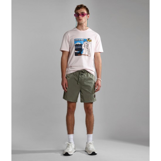 NAPAPIJRI T-Shirt Sangay λιλά NAPAPIJRI T-Shirt Sangay λιλά