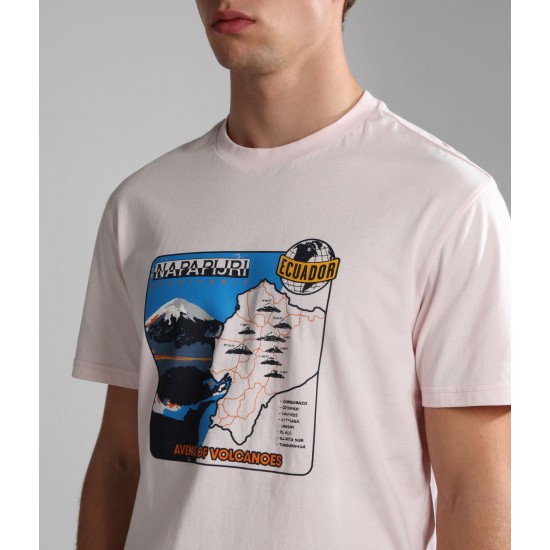 NAPAPIJRI T-Shirt Sangay λιλά NAPAPIJRI T-Shirt Sangay λιλά