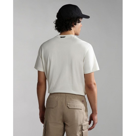 NAPAPIJRI T-Shirt Macas  εκρού