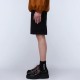 NAPAPIJRI ΒΕΡΜΟΥΔΑ N-BOX RELAXED FIT LOGO CARGO ΜΑΥΡΟ