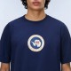 NAPAPIJRI T-SHIRT S-PHOS RELAXED FIT LOGO ΜΠΛΕ