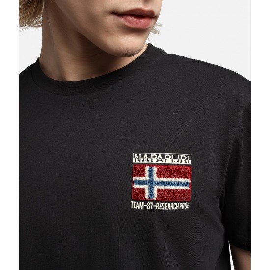 Napapijri  T-Shirt S-VERRES μάυρο