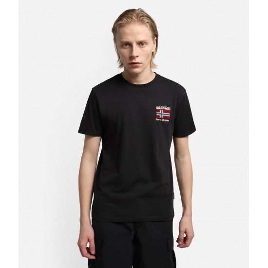 Napapijri  T-Shirt S-VERRES μάυρο