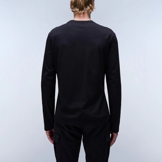 NAPAPIJRI T-SHIRT SALIS REGULAR FIT ΜΑΥΡΟ