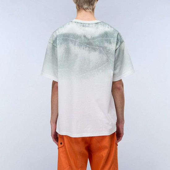 NAPAPIJRI T-SHIRT S-TORA LOOSE PREMIUM FIT ALLOVER PRINT ΜΕΝΤΑ NAPAPIJRI T-SHIRT S-TORA LOOSE PREMIUM FIT ALLOVER PRINT ΜΕΝΤΑ