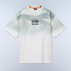 NAPAPIJRI T-SHIRT S-TORA LOOSE PREMIUM FIT ALLOVER PRINT ΜΕΝΤΑ