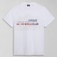 NAPAPIJRI T-SHIRT S-TURIN REGULAR FIT LOGO ΛΕΥΚΟ NAPAPIJRI T-SHIRT S-TURIN REGULAR FIT LOGO ΛΕΥΚΟ