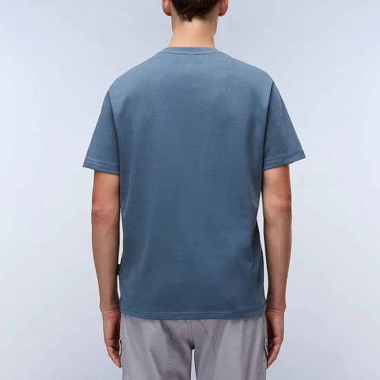 NAPAPIJRI T-SHIRT S-VANNI RELAXED FIT LOGO ΠΕΤΡΟΛ