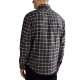 NAPAPIJRI ΠΟΥΚΑΜΙΣΟ G-TREKKING BUTTON DOWN REGULAR FIT ΚΑΡΟ ΣΚΟΥΡΟ ΜΠΛΕ