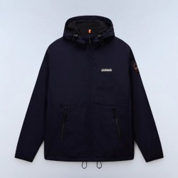 NAPAPIJRI ΜΠΟΥΦΑΝ A-TUNDRA REGULAR FIT ΜΕ ΚΟΥΚΟΥΛΑ ΜΠΛΕ