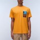 NAPAPIJRI T-SHIRT VALDOR RELAXED FIT LOGO ΠΟΡΤΟΚΑΛΙ NAPAPIJRI T-SHIRT VALDOR RELAXED FIT LOGO ΠΟΡΤΟΚΑΛΙ