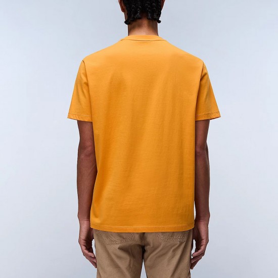 NAPAPIJRI T-SHIRT VALDOR RELAXED FIT LOGO ΠΟΡΤΟΚΑΛΙ NAPAPIJRI T-SHIRT VALDOR RELAXED FIT LOGO ΠΟΡΤΟΚΑΛΙ