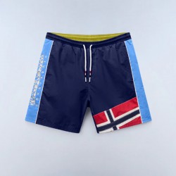 NAPAPIJRI ΜΑΓΙΟ V-REFLECT RELAXED FIT LOGO ΜΠΛΕ