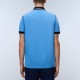 NAPAPIJRI POLO E-ZERI RELAXED FIT LOGO ΣΙΕΛ
