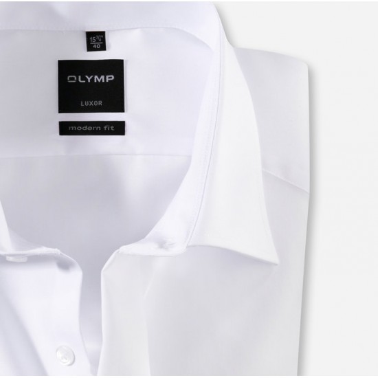 Γαμπριάτικο πουκάμισο Regural fit Luxor Soirée New Kent OLYMP (λευκό)