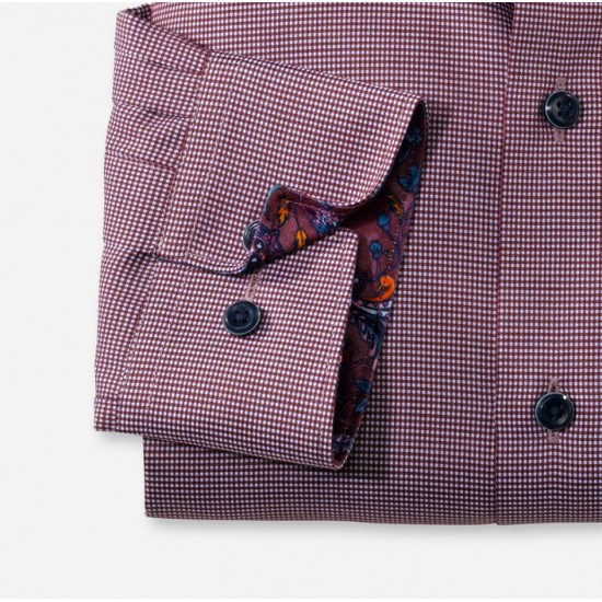 OLYMP Πουκάμισο modern fit  κοκκινο