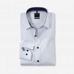 Πουκάμισο  slim fit Level Five Business Shirt OLYMP (λευκό)
