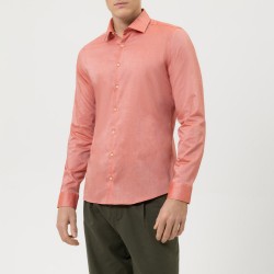 OLYMP ΠΟΥΚΑΜΙΣΟ SMART CASUAL BODY FIT ΑΝΟΙΧΤΟ ΚΟΚΚΙΝΟ