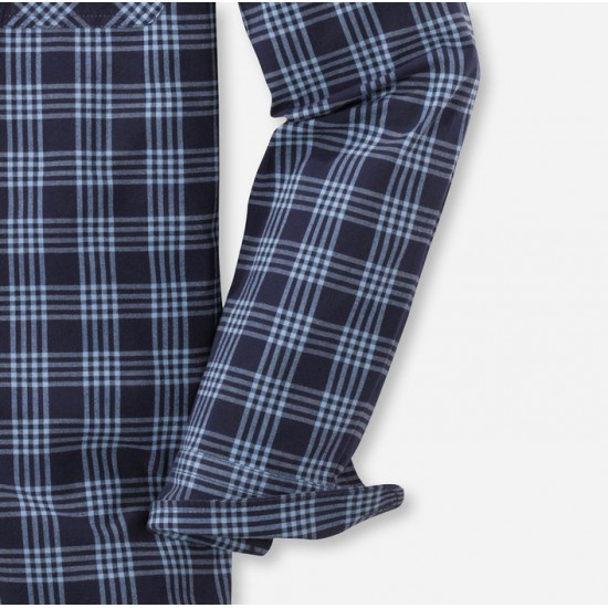 OLYMP Πουκάμισο Casual Modern Kent  μπλε