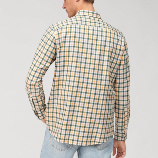 OLYMP ΠΟΥΚΑΜΙΣΟ BUTTON DOWN REGULAR FIT ΚΑΡΟ ΠΟΛΥΧΡΩΜΟ