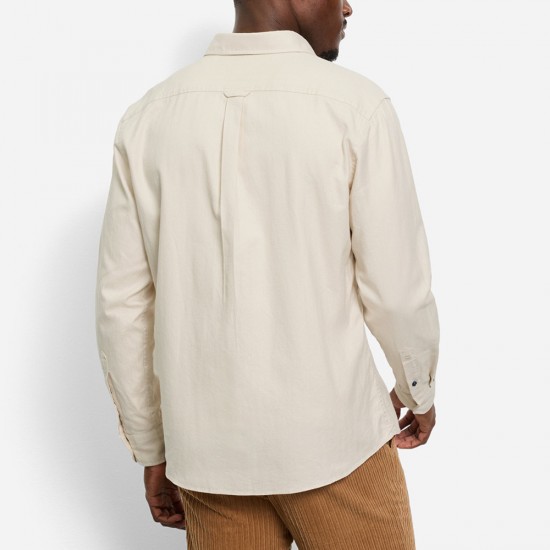 OLYMP ΠΟΥΚΑΜΙΣΟ REGULAR FIT TWO-PLY ΜΙΚΡΟΣΧΕΔΙΟ ΜΠΕΖ