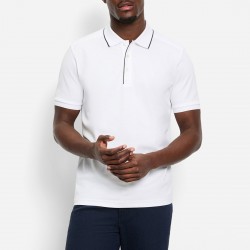 OLYMP POLO CASUAL ACTIVE DRY ΛΕΥΚΟ