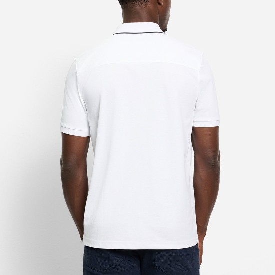 OLYMP POLO CASUAL ACTIVE DRY ΛΕΥΚΟ