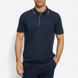 OLYMP POLO CASUAL ACTIVE DRY ΜΠΛΕ