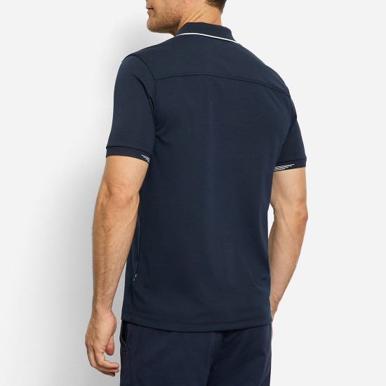 OLYMP POLO CASUAL ACTIVE DRY ΜΠΛΕ